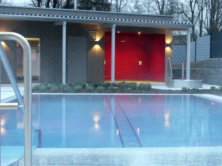 Pool in Waldsee Therme
